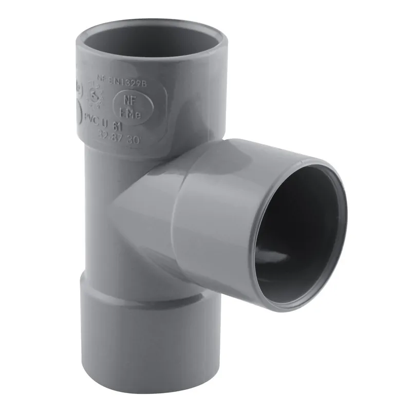 Culotte PVC évacuation 87° femelle/femelle Ø32 - FITT Meilleure Vente
