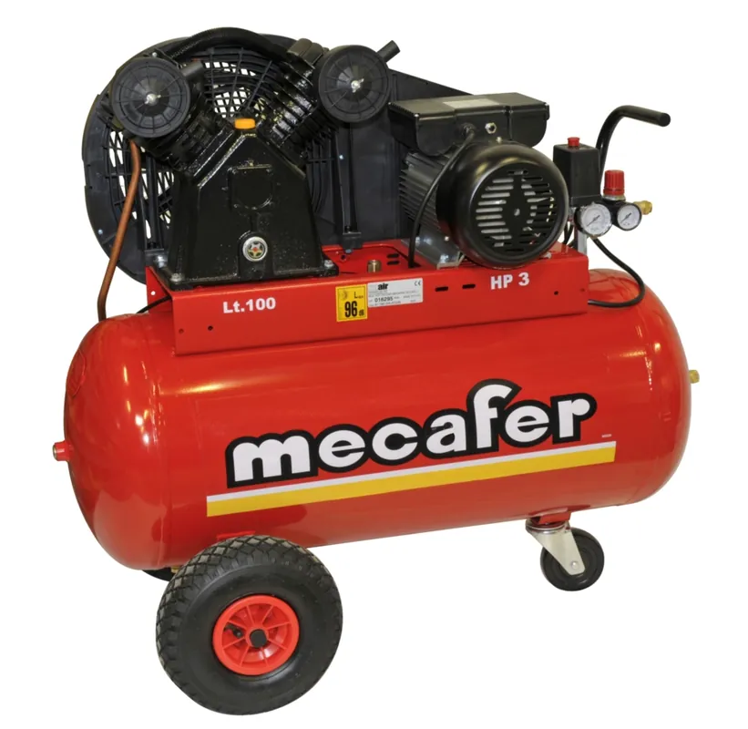 Offre Limitée Compresseur 100 l 3 HP fonte courroie MECAFER