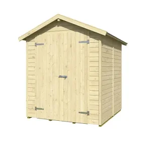 Abri de jardin en bois KENT 3.1 - L.219xH.203xP.173cm LASITAMAJA Vente Directe