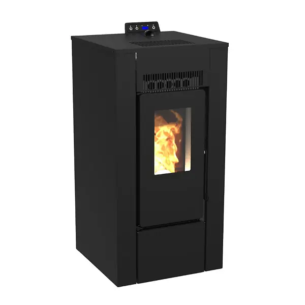 Retour Gratuit Pack Poêle à granules étanche LVZ ALEXA 9 + Kit Conduit sortie Ventouse -