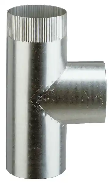 Té nu en acier aluminié diamètre 153 mm POUJOULAT Top Vente