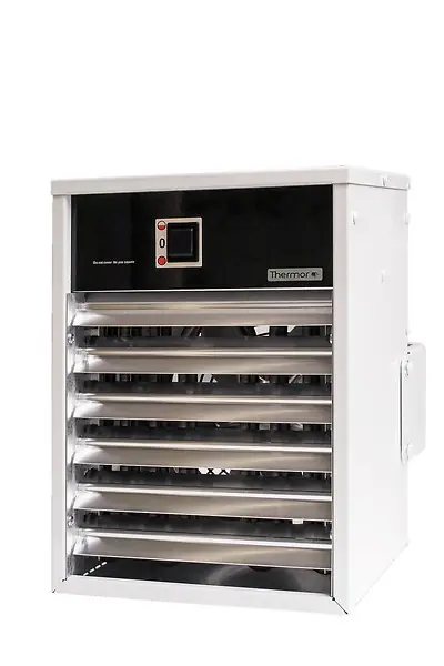 Nouvel Arrivage Aérothèrme Airtherm digital 15/7.5 KW Supports de fixation murale fournis - THERMOR - 486308