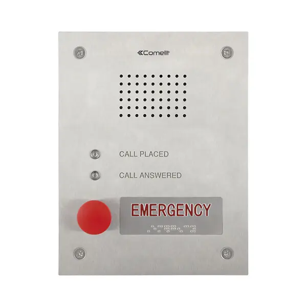 Platine Audio pour appels d‘urgence VIP - COMELIT - 3460EA COMELIT IMMOTEC Bon Marché