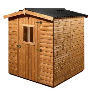 Abri jardin bois 19mm 2.25m² - L.176xH.202xP.184cm HABRITA Offre Exclusive