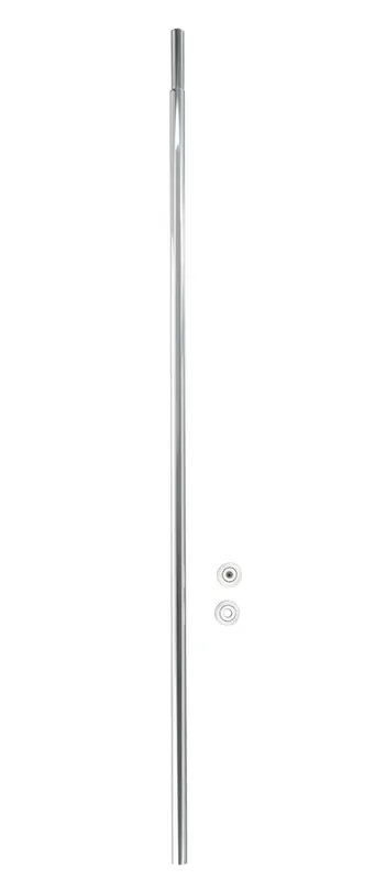 Usine Directe Tringle de douche télescopique de 110 à 185 cm chromée, diamètre 20 mm