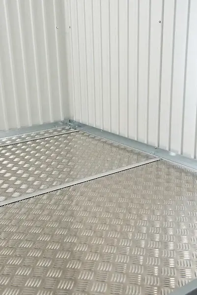 Meilleur Prix Plaque de fond abri Europa T7 - Aluminium - 285,5x285,5cm BIOHORT