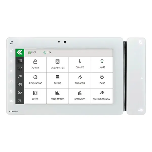 Moniteur 7" MAXI manager VIP blanc - COMELIT - 20003320W COMELIT IMMOTEC Prix Cassé