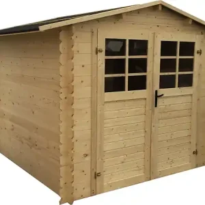 Abri de jardin en bois épicéa - L.339.9xP.298xH.218cm SOLID Usine Directe