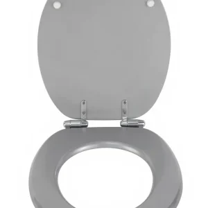 Achat Immédiat Abattant de WC Argent frein de chute