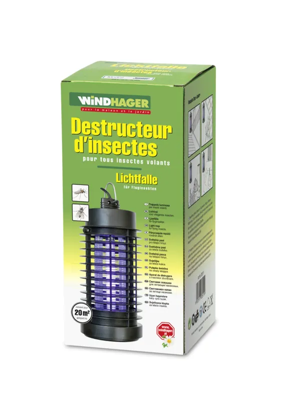 Destructeur d‘insectes à lampe UV Junior - WINDHAGER Certifié