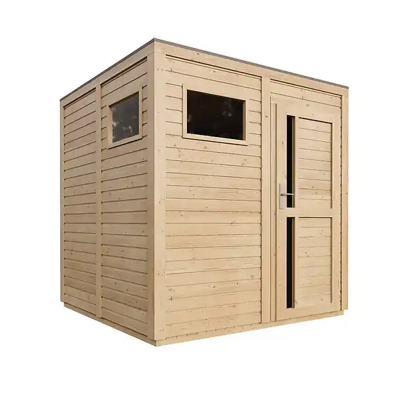 Abri de Jardin en Bois 4,20 m² TIMBELA M325F1+M325G Affaire À Saisir