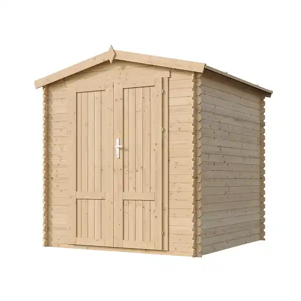 Abri de Jardin en Bois 3,53 m² TIMBELA M343F1+M343G Achat Immédiat