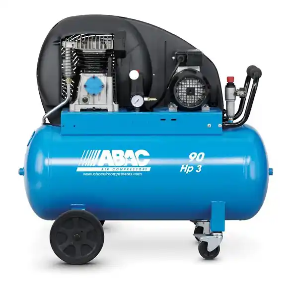 Compresseur Abac mono-étagé Expert A39B 90 CT3 10bar à piston entraîné par courroie ABAC Prix Bas