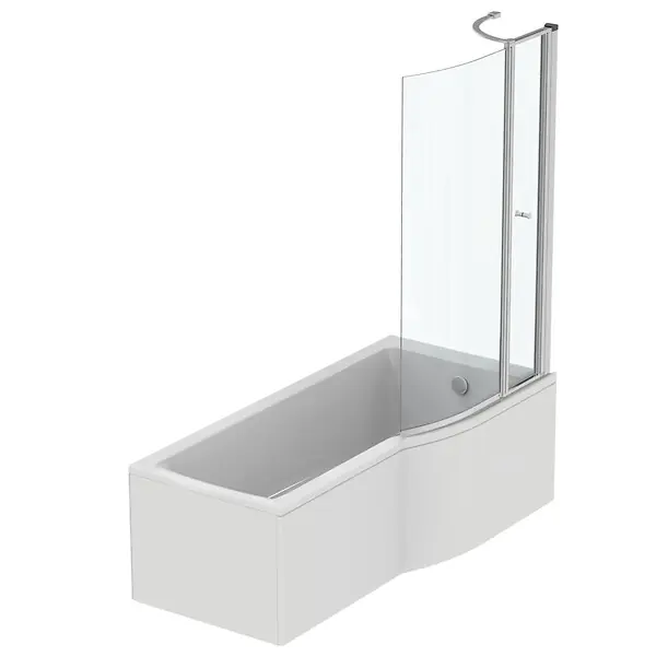 IDEAL STANDARD Baignoire Connect air 170 X 80 avec Pare Bain asymétrique droite Top Vente