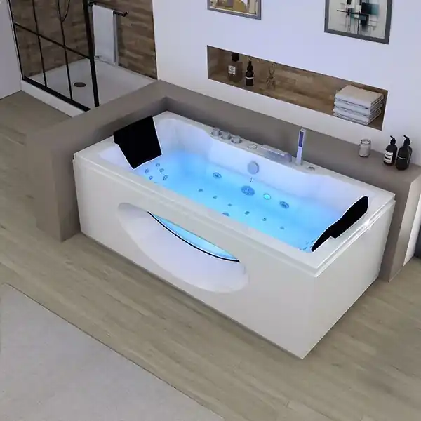 Baignoire balnéo Caïman-S 28 jets Whirlpool DISTRIBAIN Usine Directe