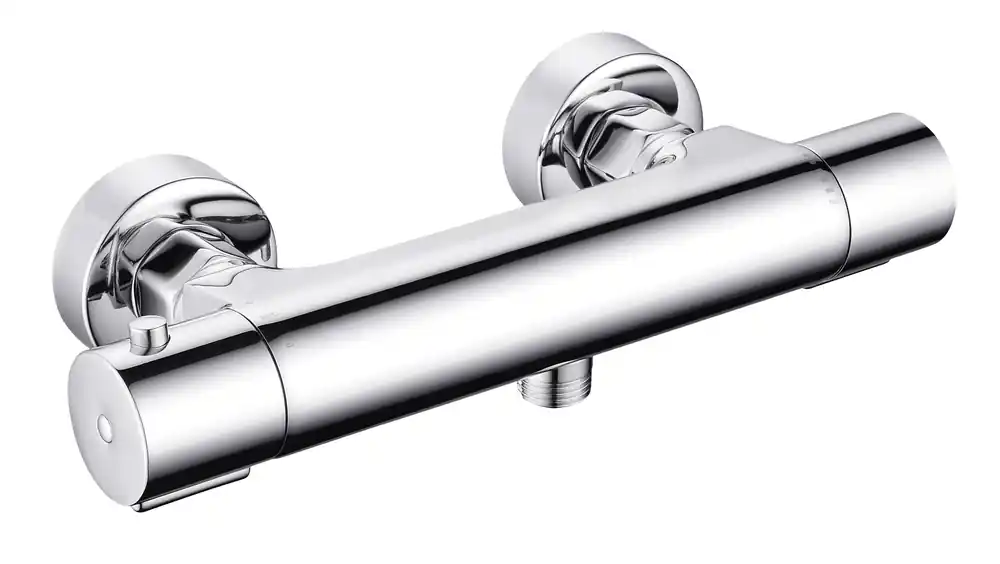 Mitigeur thermostatique de douche Chrome Garance NF FR - EDOUARD ROUSSEAU Paiement Sécurisé