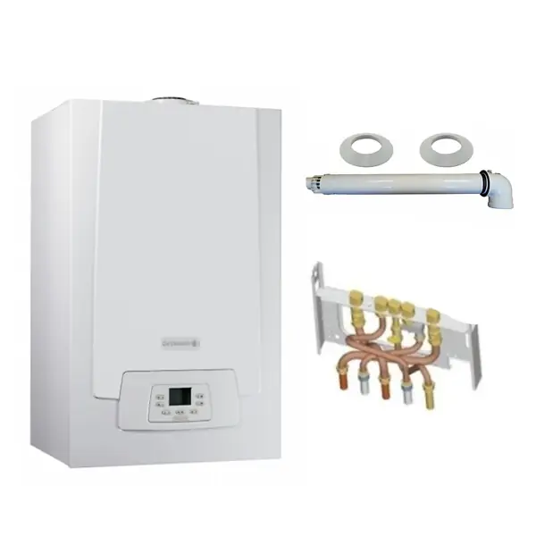 Prix Réduit Chaudière Gaz Condensation MPX MI Slim De Dietrich 29 kW Complète (DOSSERET + DOUILLES + VENTOUSE)