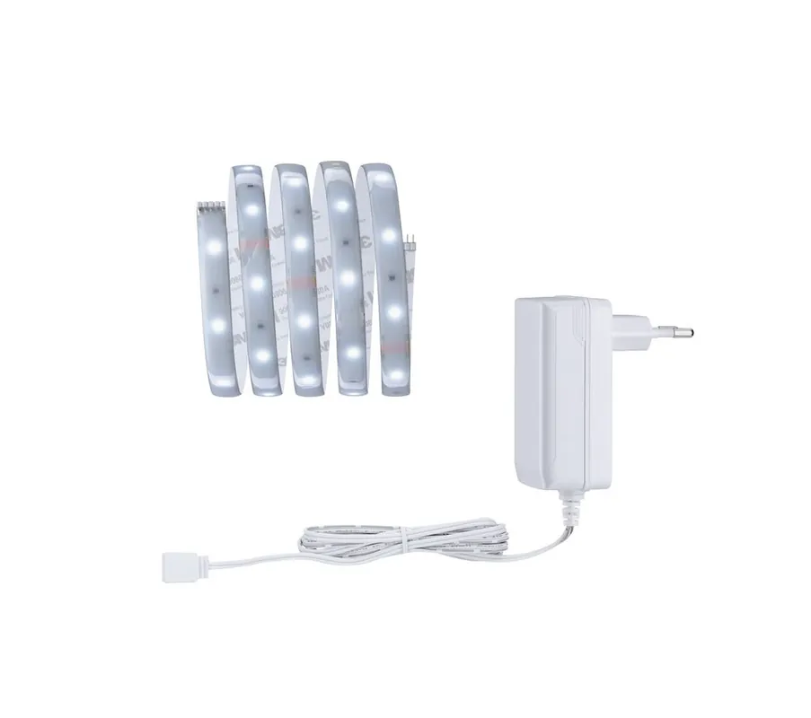 Ruban LED 1,5m prêt à l‘emploi blanc froid 6500k IP44 6W 24V MAXLED 250 PAULMANN Prix Réduit