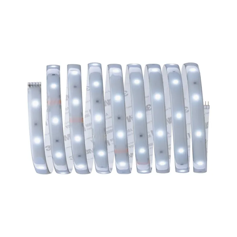 Prix Cassé Ruban LED 2,5m blanc froid 6500k IP44 10W 24V Extension MAXLED 250 PAULMANN