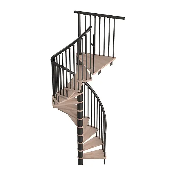 Escalier en colimaçon hêtre KAPPA - Diam.120cm SOGEM Offre Exclusive
