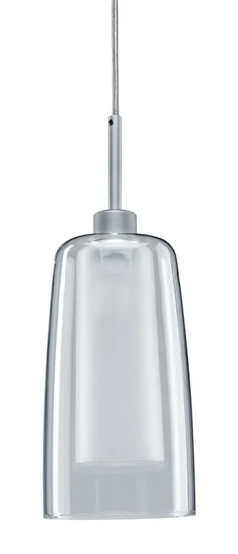 Prix Réduit Suspension sur rail verre 5W GU10 ARIDO II URAIL PAULMANN