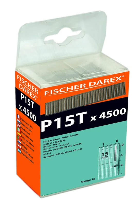 Pointe PT15 x 4500 - FISCHER DAREX Pas Cher