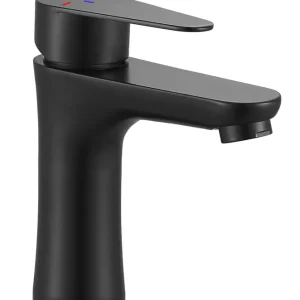 Vente Flash Robinet de salle de bain Noir Onabi - EDOUARD ROUSSEAU