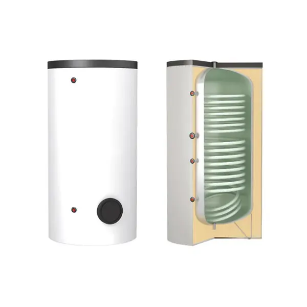Ballon préparateur d‘eau chaude sanitaire standard 200 L 2 échangeurs - THERMADOR - PECS022STHE Certifié