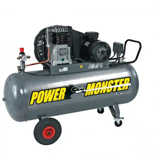Affaire À Saisir Power Monster - Compresseur pro triphasé 200L 4Hp 10 bars Mecafer