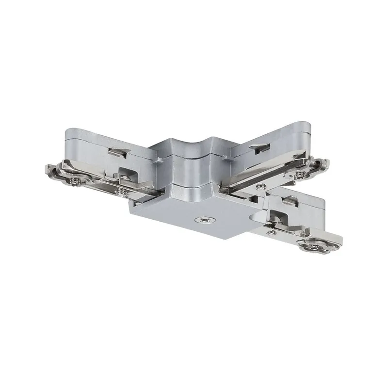 Achat Immédiat Connecteur de rails en T chrome mat 125mm 1000W URAIL PAULMANN