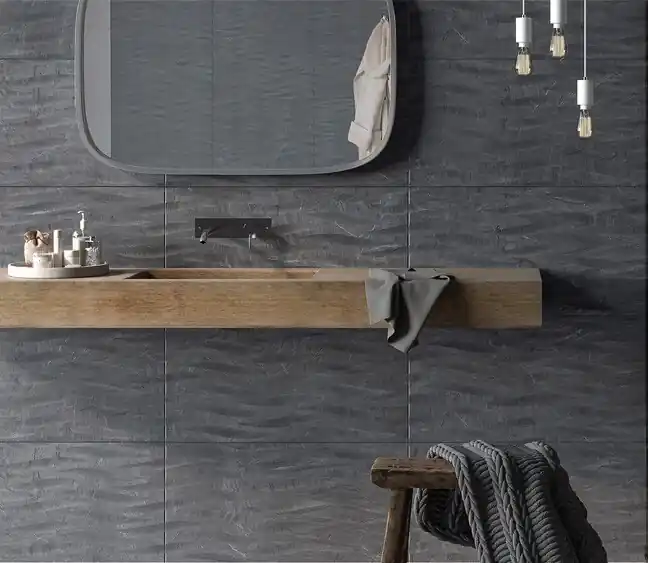 Décor mural intérieur effet pierre marengo VARANA M 32 x 62,5 cm paquet de 1 m² CERAM INDUSTRIE Produit De Marque