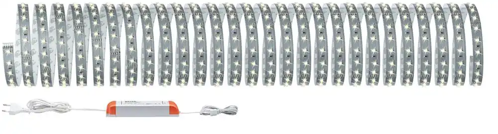 Ruban LED 10m prêt à l‘emploi blanc chaud 70W 24V MAXLED 500 PAULMANN Pas Cher