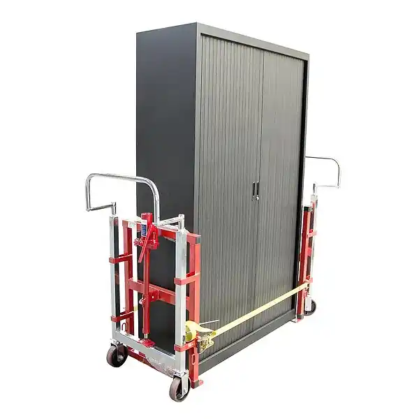 Meilleur Prix Fimm - Diable élévateur Jumelé Charge 1800 Kg 600 X 60 Mm 2 Poignées Orientables à 180°