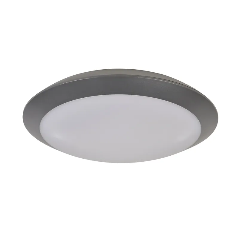 Plafonnier applique extérieur E27 Lake anthracite IP65 20W - COREP Populaire