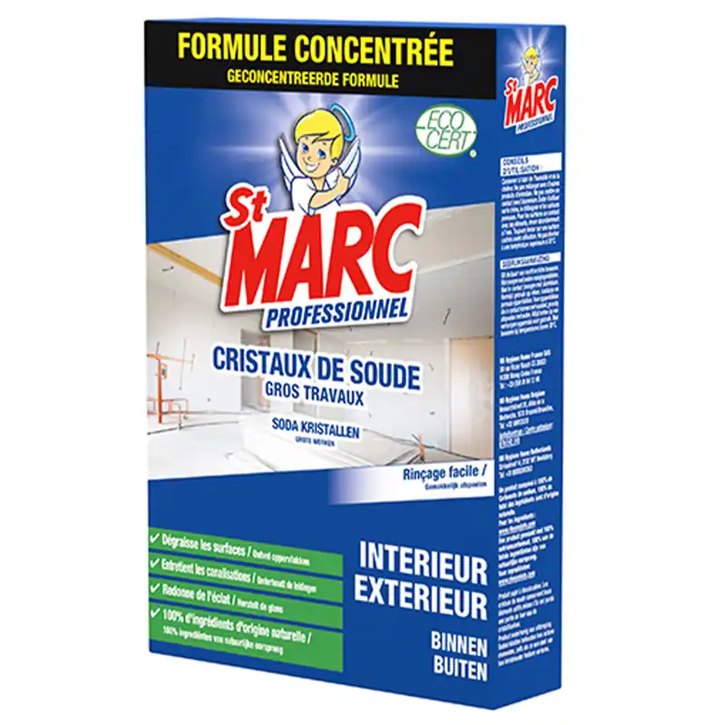 Affaire À Saisir Cristaux de soude Gros travaux 1KG - ST MARC
