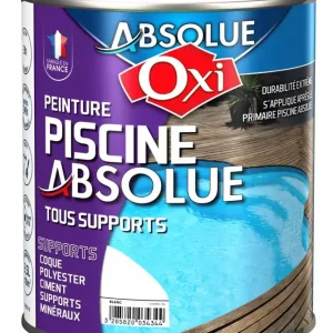 Produit De Marque Peinture spéciale piscine et bassin Absolue velours blanc 2.5 l - OXI