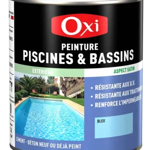 Achetez Aujourd'hui Peinture spéciale piscine et bassin Absolue velours bleu 2.5 l - OXI