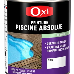 Bon Plan Peinture spéciale piscine et bassin Absolue velours blanc 10 l - OXI