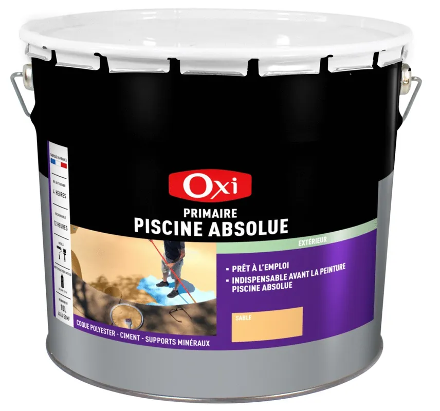 Sous-couche tous supports pour piscine et bassin ABSOLUE 10 l - OXI Jusqu'à Épuisement Des Stocks