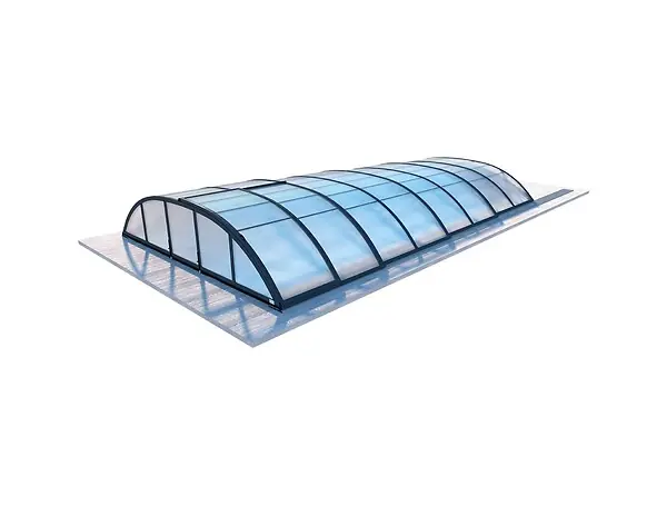Abri de piscine Horizon - 8.58x3.92 m - polycarbonate alvéolaire 8 mm - pour piscine BAS7309 - ECO309 ALTANKA Remise