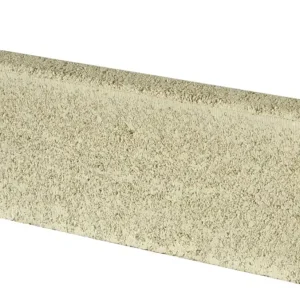 Bordure de jardin droite béton 1/2 P4 crème 5 x 20 x 50 cm GGI Acheter Direct