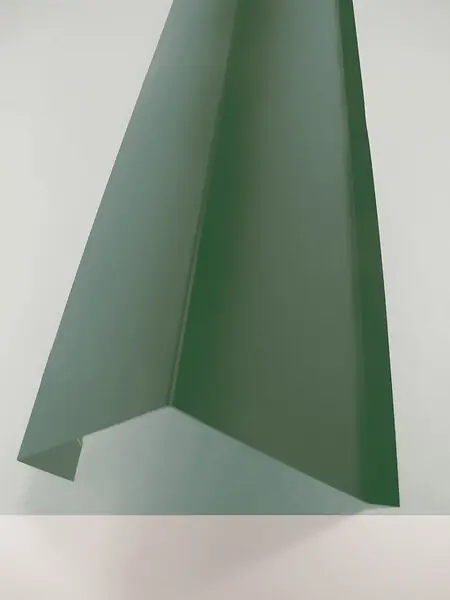 Paiement Sécurisé Rive sur mur acier galvanisé - Gris RAL 7016 - 210cm ONDOMETAL