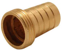 Raccord d‘arrosage laiton 1 pièce mâle filetage 3/4 diamètre 15 mm Paiement Sécurisé