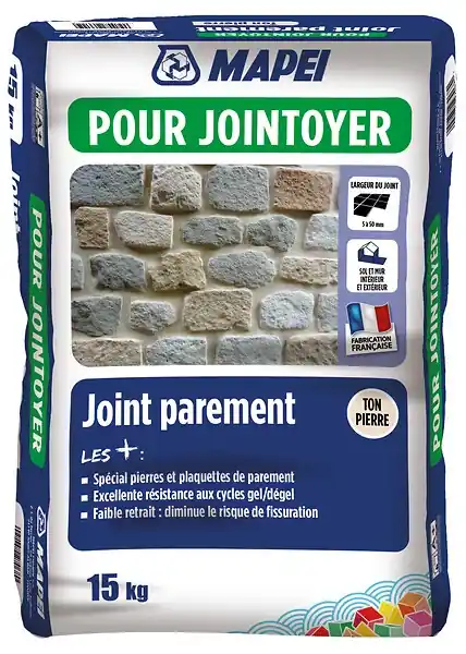 Joint parement ton pierre sac 15kg MAPEI Achat Immédiat