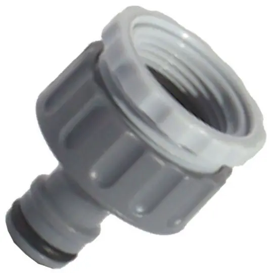 Livraison Express Nez de robinet plastique femelle 1" avec réduction 3/4"