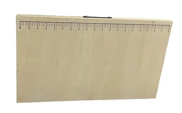 Table à tapisser pliante - Bois - 2 m avec règle graduée Acheter Direct
