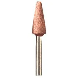 Paiement Sécurisé Meules à rectifier en oxyde d‘aluminium diamètre 6,4 mm cône par 3 DREMEL