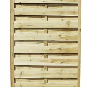 Panneau cadre droit pin brut traité autoclave vert - 30 x 1800 x 900 mm - OLG Populaire