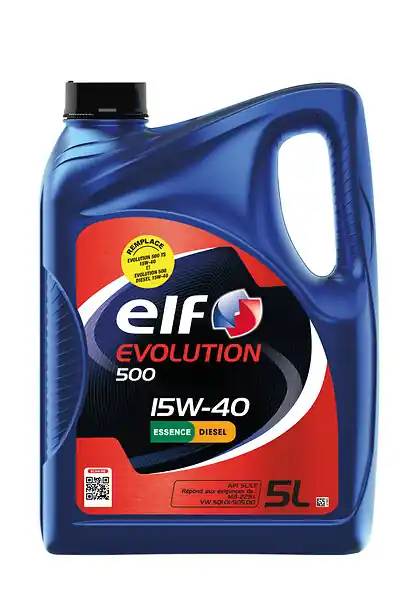 Huile moteur 15W-40 - 5L - Essence et Diesel ELF Nouveauté