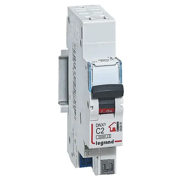 Promotion Saisonnière Disjoncteur phase+neutre 2A - DNX3 - 1 module LEGRAND